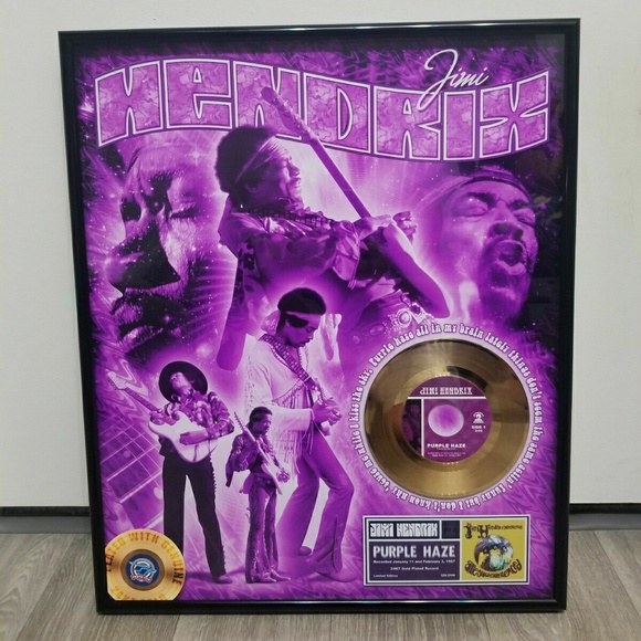 Other - Jimi Hendrix PURPLE HAZE 45 Record